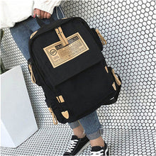 Load image into Gallery viewer, Brand fashion backpack women shoulder Bag School bags for teenager girls boys casual solid backpack school Mochila rucksack