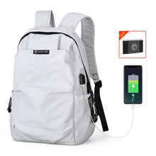 Load image into Gallery viewer, Mazzy Star New School Fashion Men Backpack Bag Water Proof Backpack men External USB Charge Rucksack MS_936